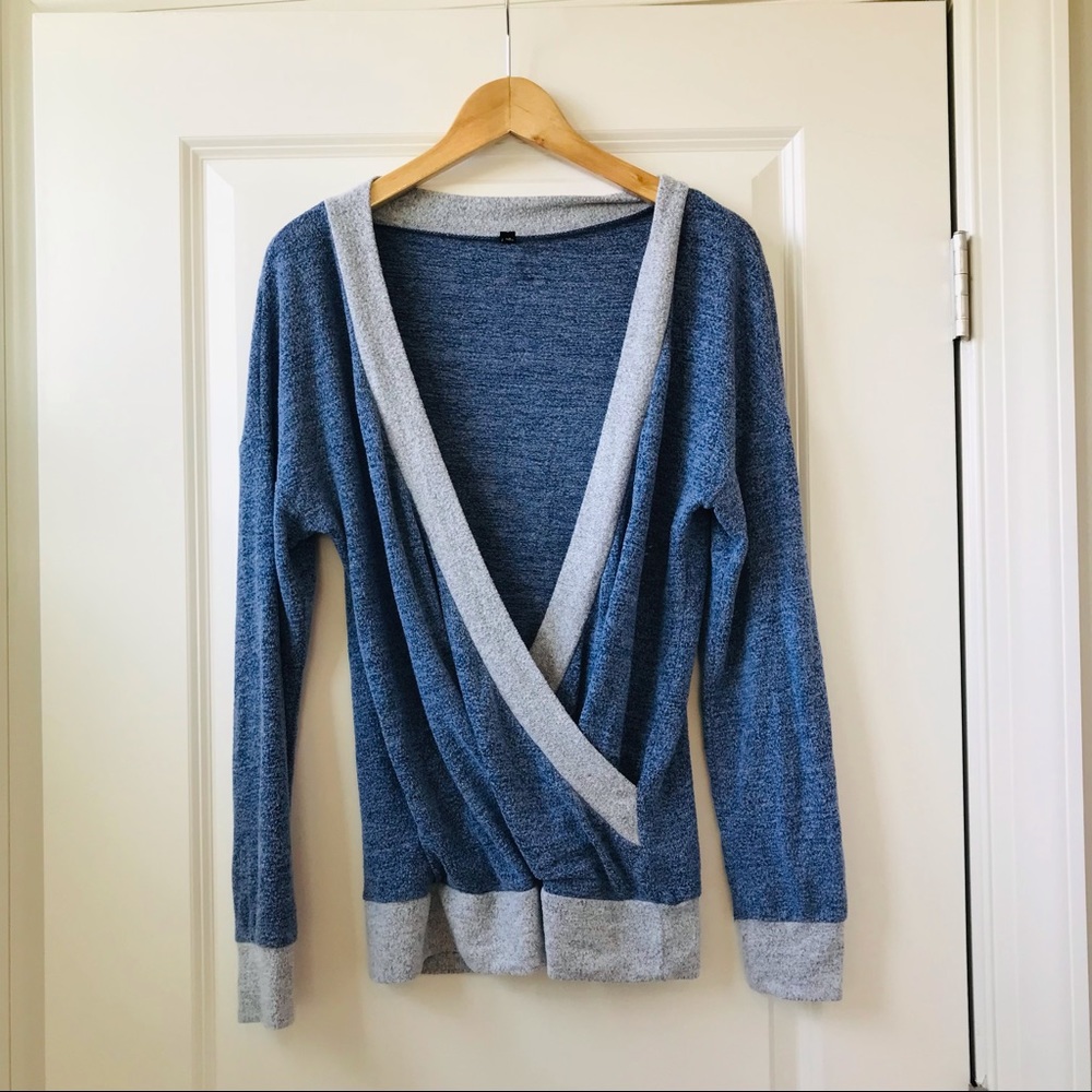 Front Wrap women’s M lounge shirt